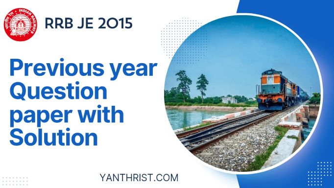 RRB JE 2015 Previous year Question with answer
